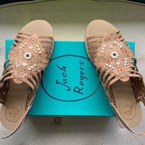 NEW!! Jack Rogers: Savannah sandal, size 8